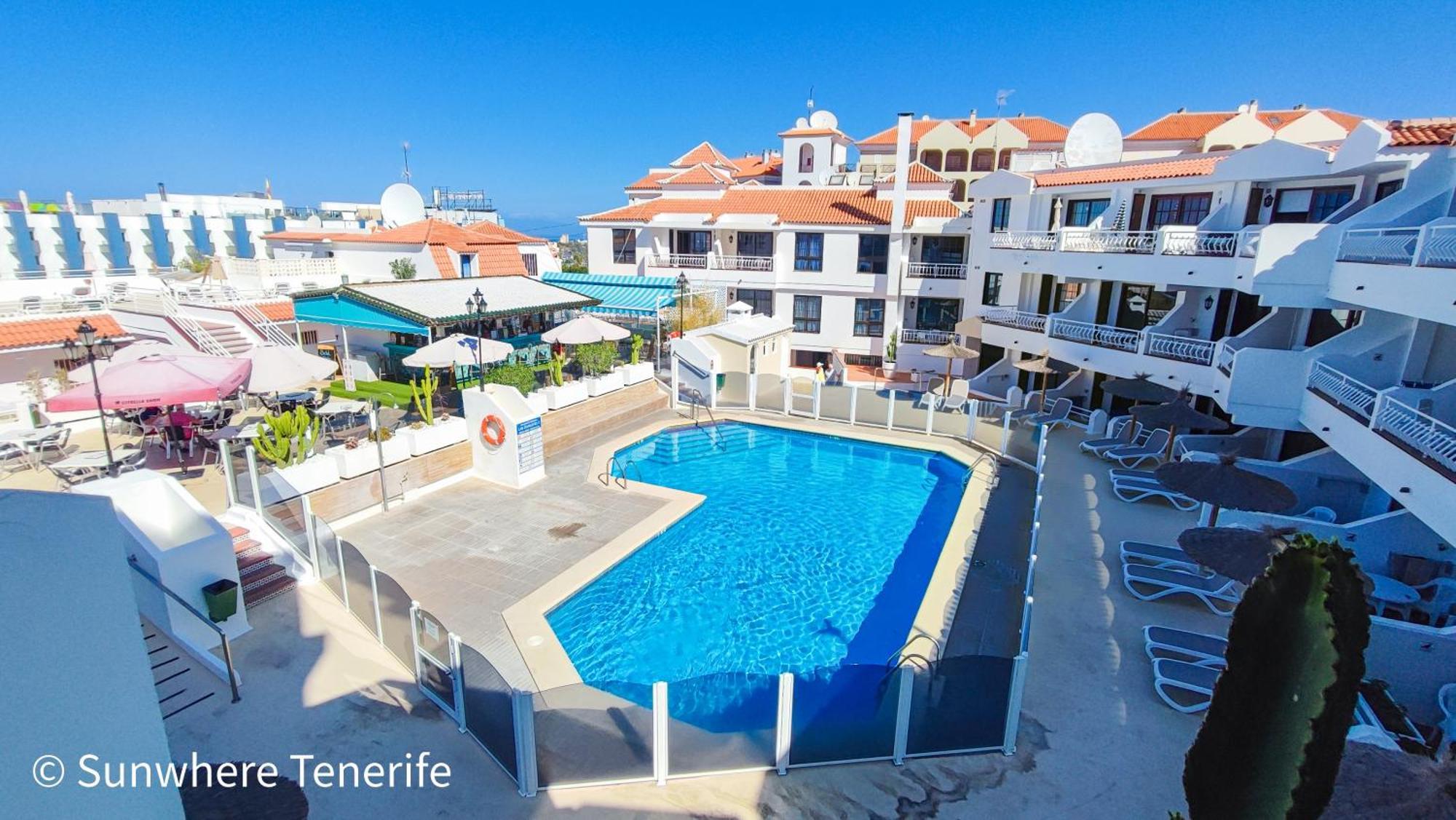 Diamantes - Relaxing Tenerife Getaway - Heated Pool - Los Cristianos Los Cristianos  Luaran gambar